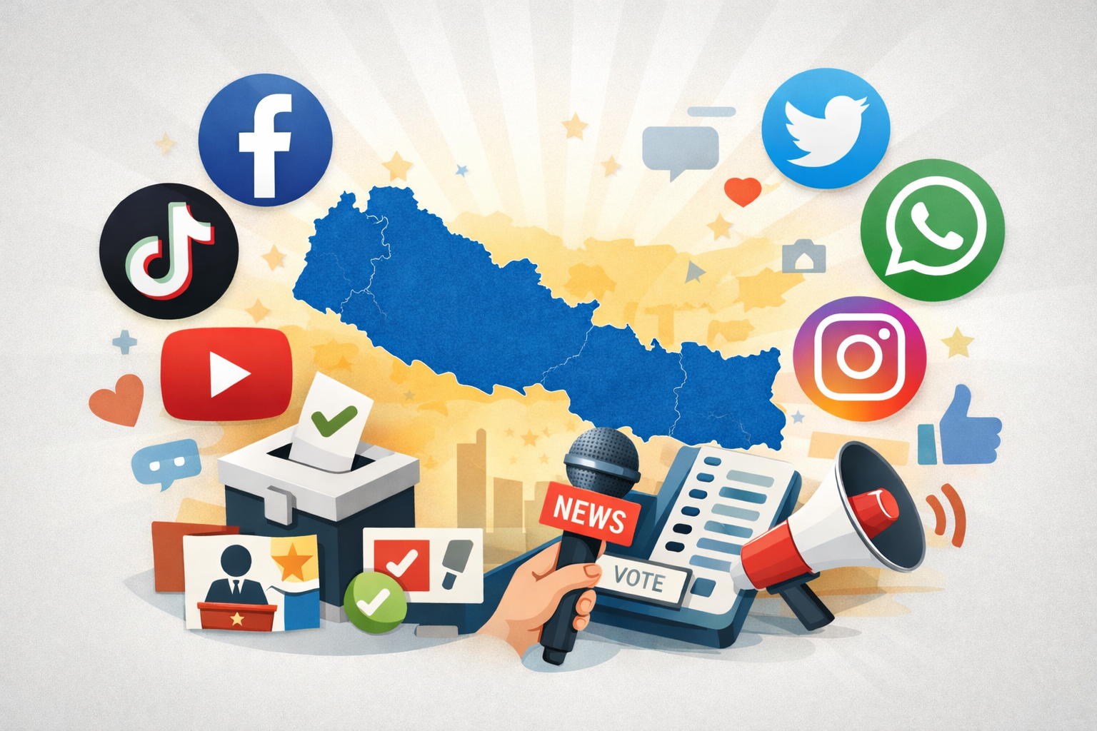 Role of Social Media in Winning Elections