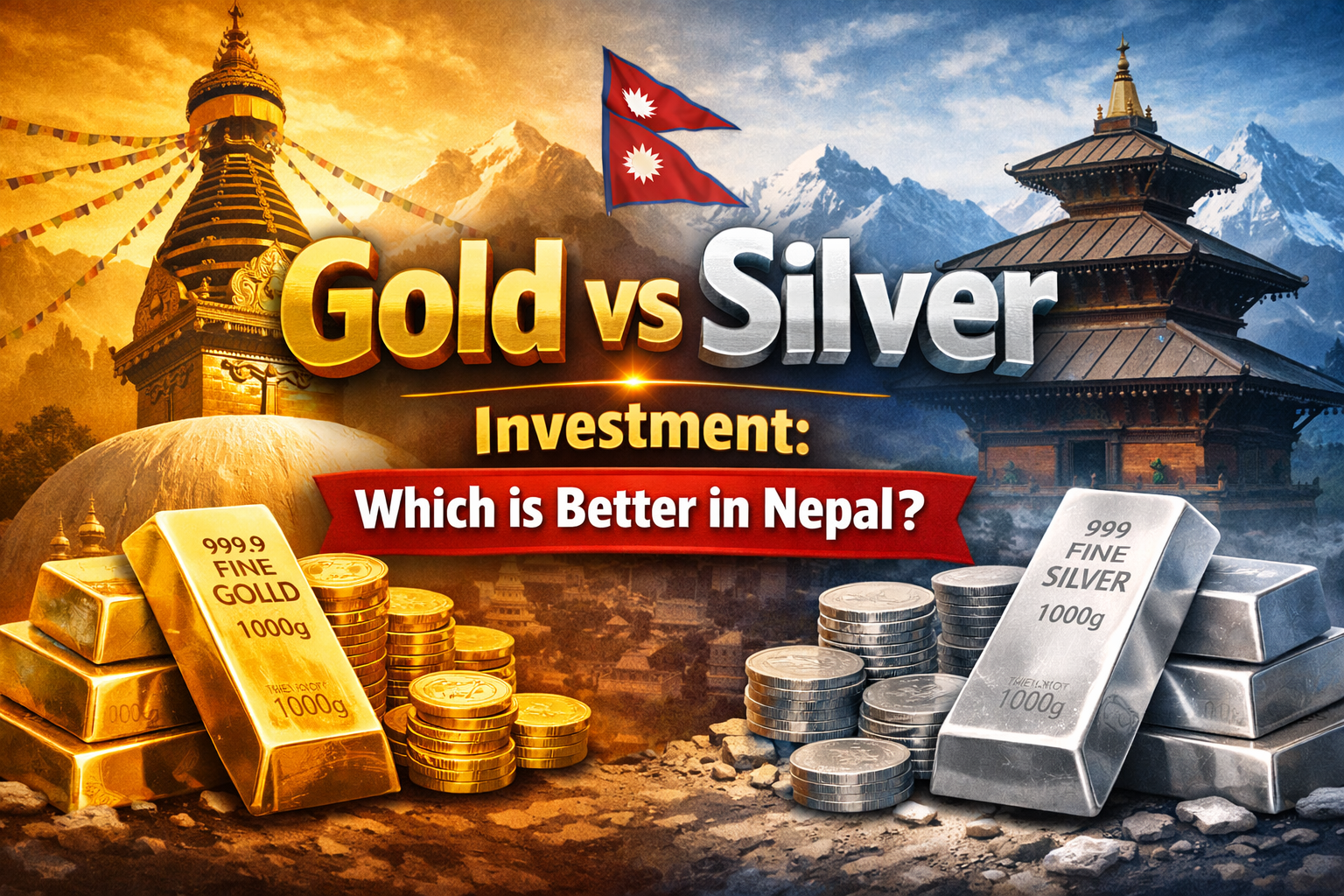 Gold vs Silver Investment: Which is Better in Nepal?