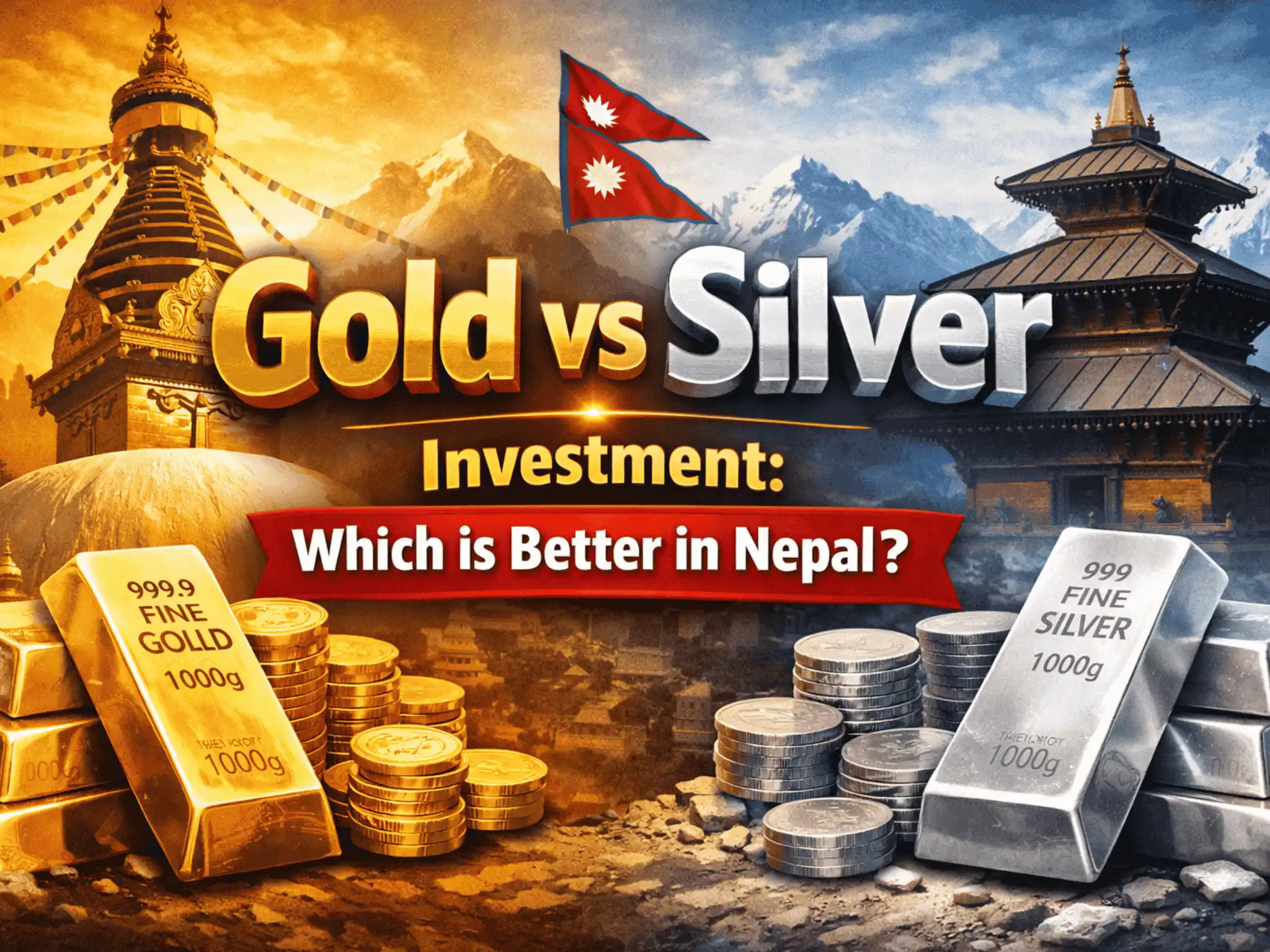 Thumbnail for: Gold vs Silver Investment: Which is Better in Nepal?